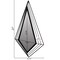 Uniquewise Decorative Metal Wall Mounted Modern Mirror - Perfect for Living Room, Bedroom, Bathroom Vanity, Entryway, or Hallway, Adding Elegance and Charm to Your Space